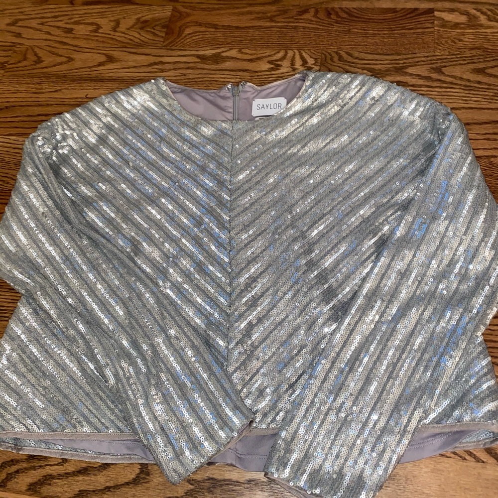 Saylor Sequin Top